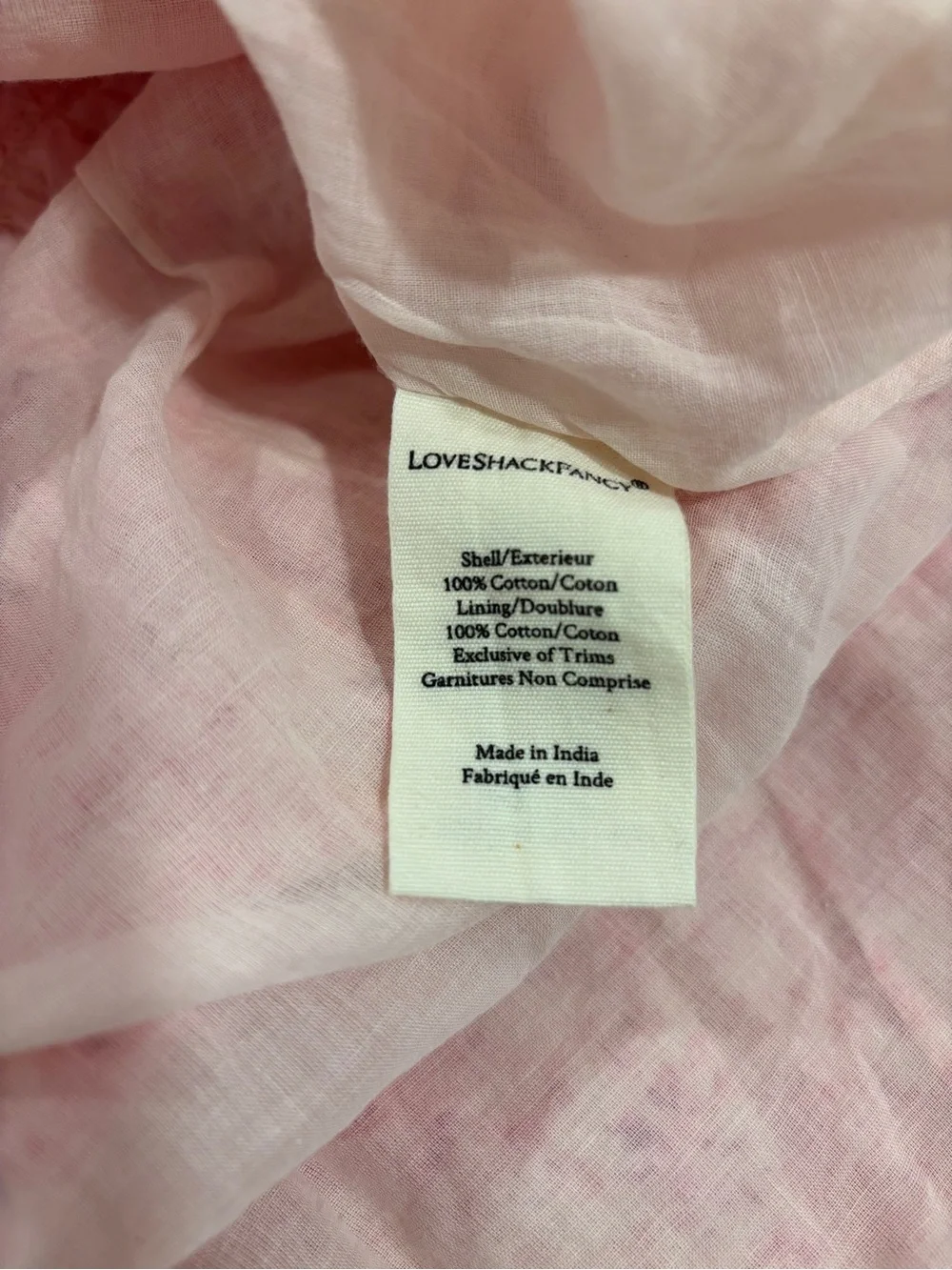 LoveShackFancy Pink Floral Ruffle Sundress - Picture 5 of 5